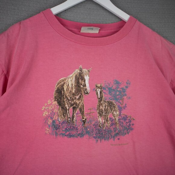 Northern Reflections Vintage Horse Field Tee Mens Pink - Picture 4 of 7